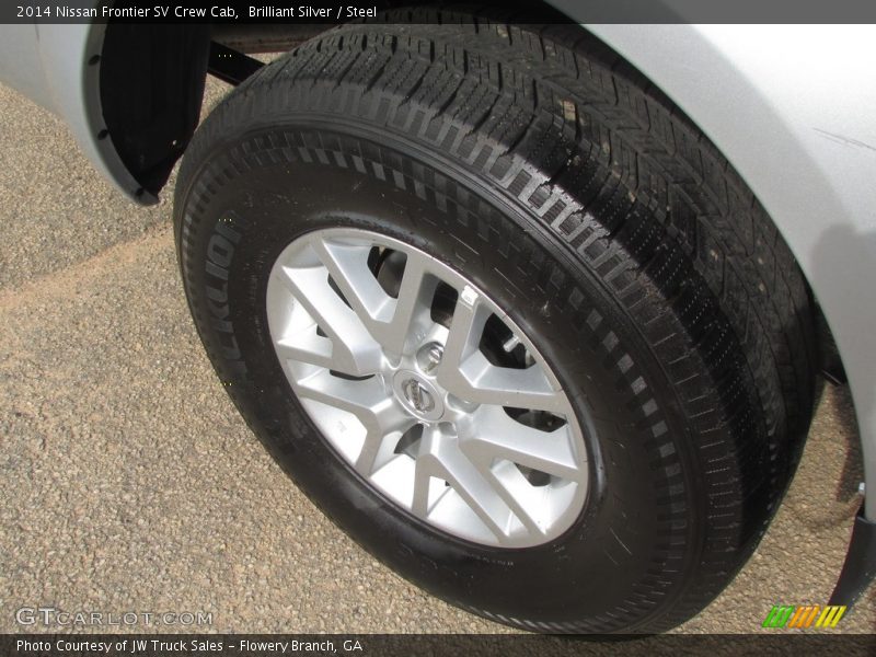 Brilliant Silver / Steel 2014 Nissan Frontier SV Crew Cab