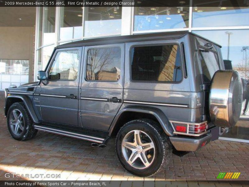 Flint Grey Metallic / designo Charcoal 2009 Mercedes-Benz G 55 AMG