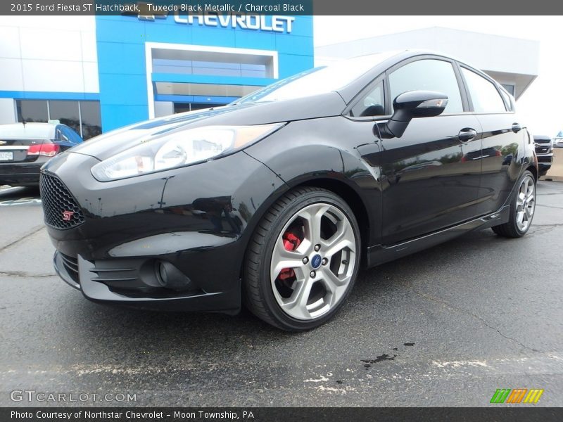 Tuxedo Black Metallic / Charcoal Black 2015 Ford Fiesta ST Hatchback
