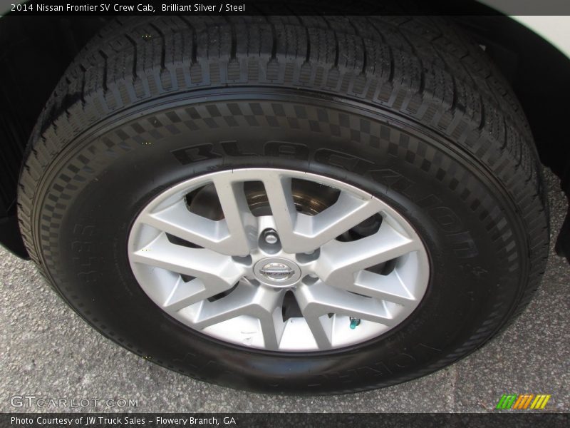 Brilliant Silver / Steel 2014 Nissan Frontier SV Crew Cab