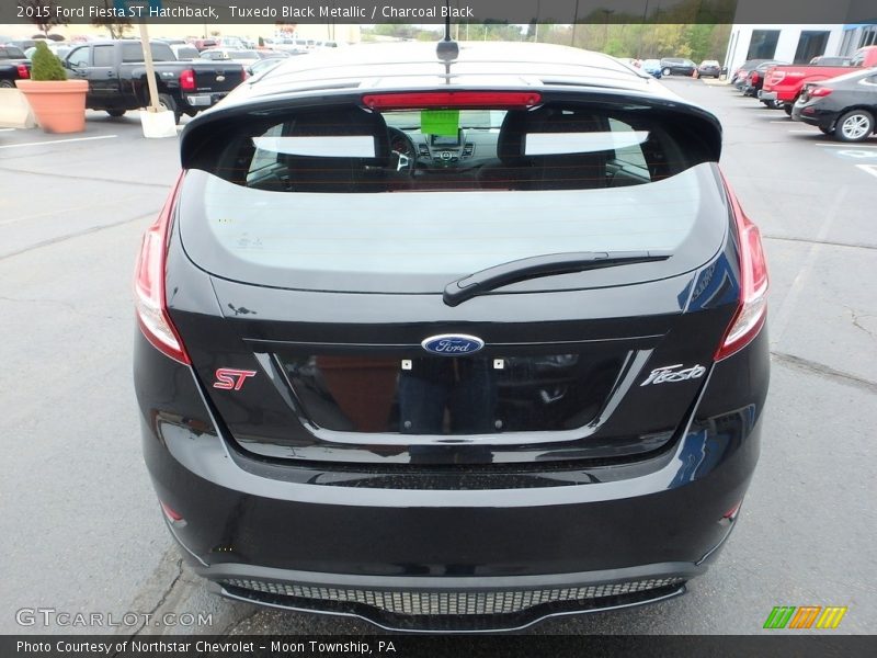 Tuxedo Black Metallic / Charcoal Black 2015 Ford Fiesta ST Hatchback