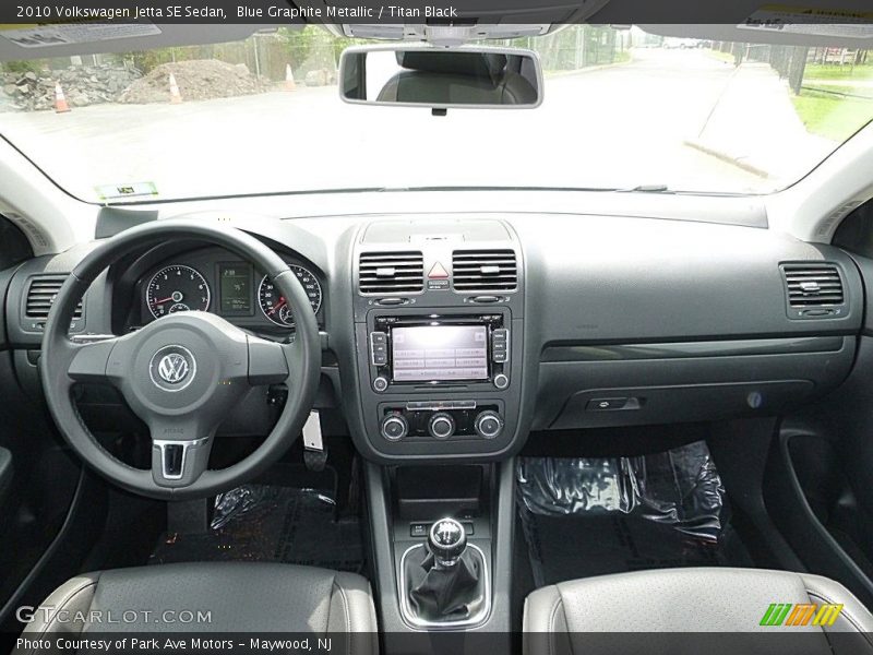 Blue Graphite Metallic / Titan Black 2010 Volkswagen Jetta SE Sedan