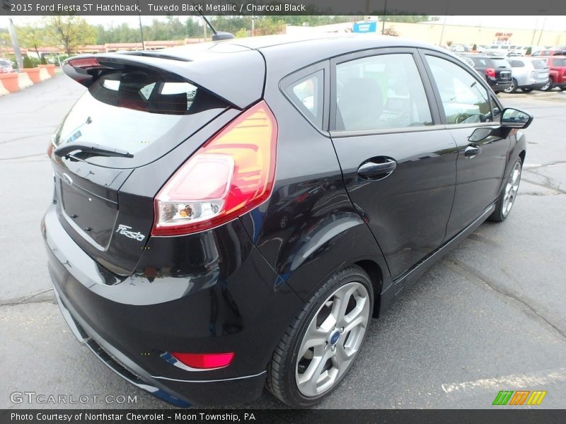 Tuxedo Black Metallic / Charcoal Black 2015 Ford Fiesta ST Hatchback