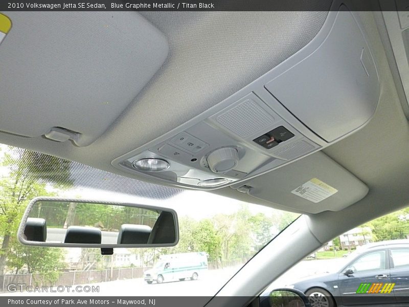Blue Graphite Metallic / Titan Black 2010 Volkswagen Jetta SE Sedan