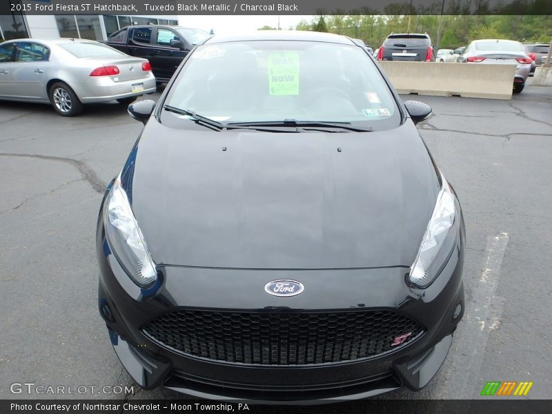Tuxedo Black Metallic / Charcoal Black 2015 Ford Fiesta ST Hatchback