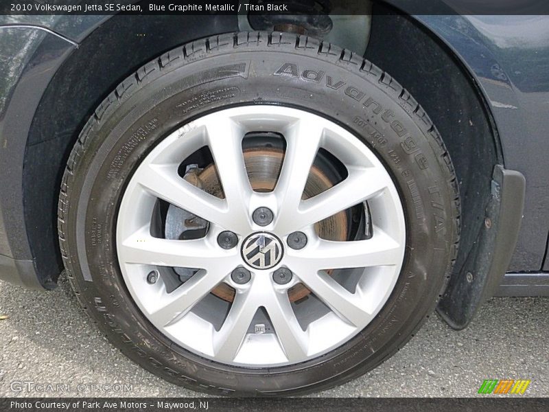 Blue Graphite Metallic / Titan Black 2010 Volkswagen Jetta SE Sedan