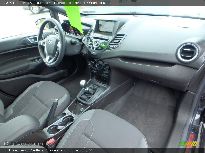 Tuxedo Black Metallic / Charcoal Black 2015 Ford Fiesta ST Hatchback