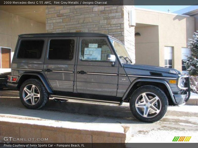 Flint Grey Metallic / designo Charcoal 2009 Mercedes-Benz G 55 AMG