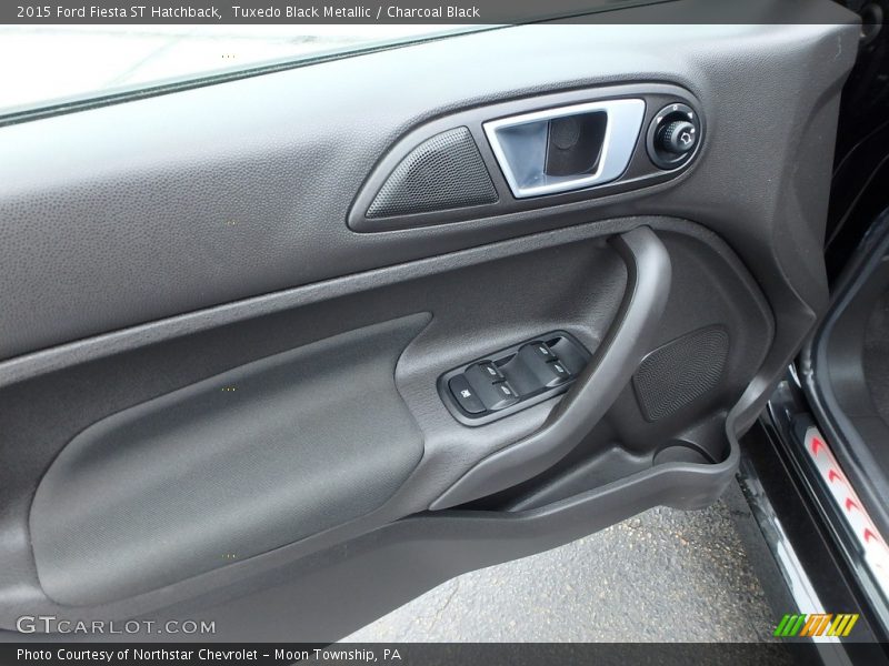 Tuxedo Black Metallic / Charcoal Black 2015 Ford Fiesta ST Hatchback