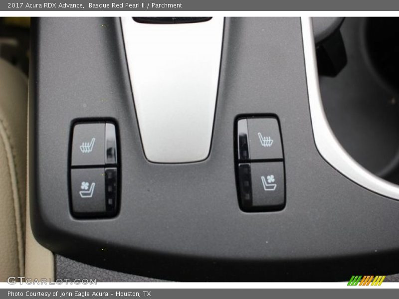 Basque Red Pearl II / Parchment 2017 Acura RDX Advance
