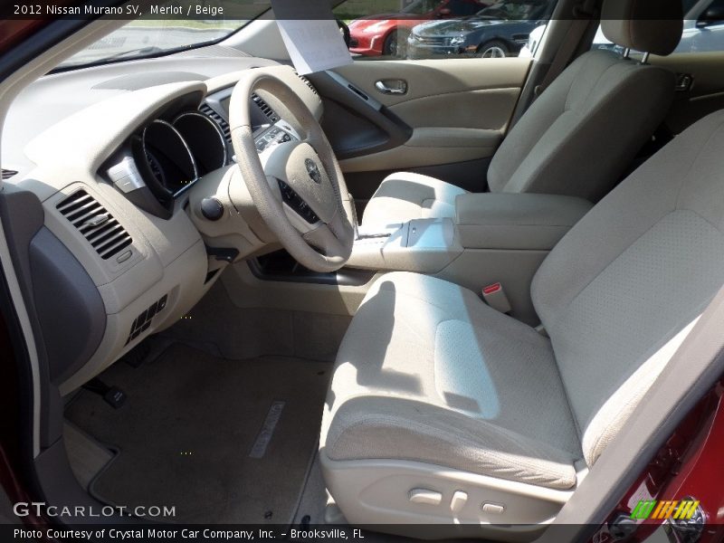 Merlot / Beige 2012 Nissan Murano SV