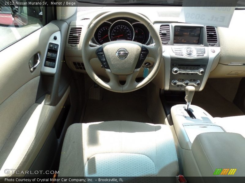 Merlot / Beige 2012 Nissan Murano SV