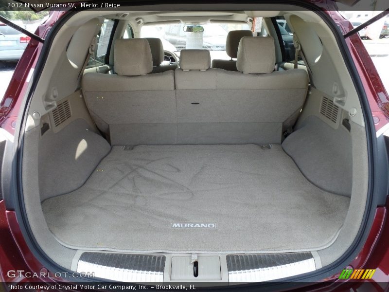 Merlot / Beige 2012 Nissan Murano SV