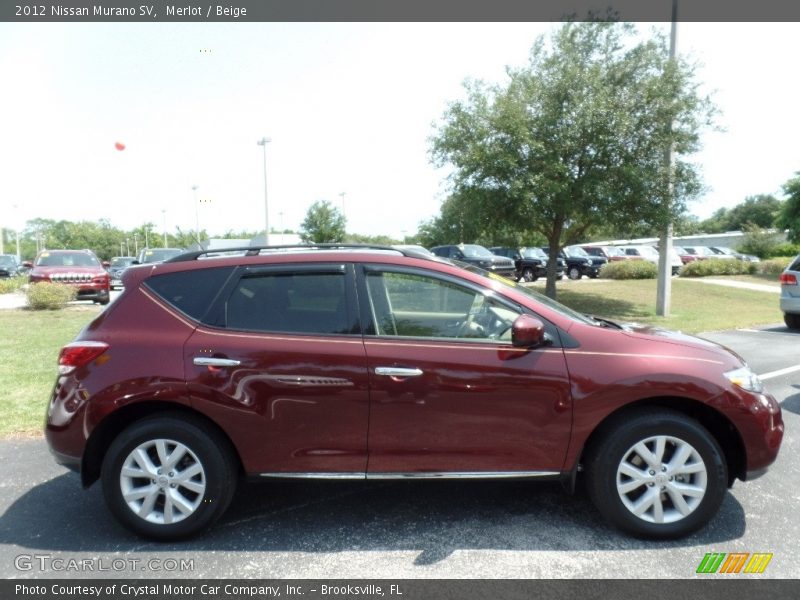 Merlot / Beige 2012 Nissan Murano SV