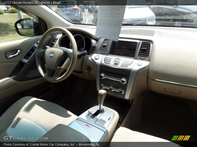 Merlot / Beige 2012 Nissan Murano SV