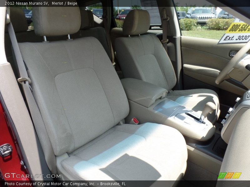 Merlot / Beige 2012 Nissan Murano SV