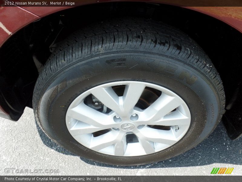 Merlot / Beige 2012 Nissan Murano SV