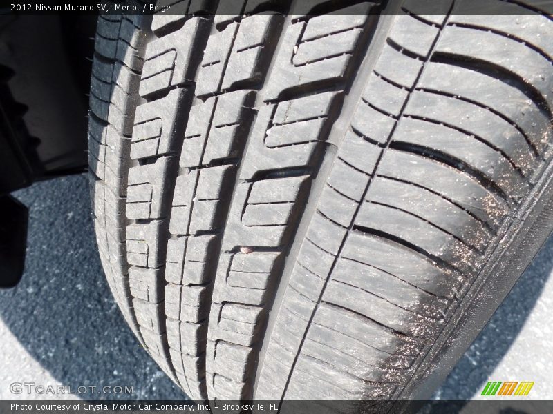 Merlot / Beige 2012 Nissan Murano SV