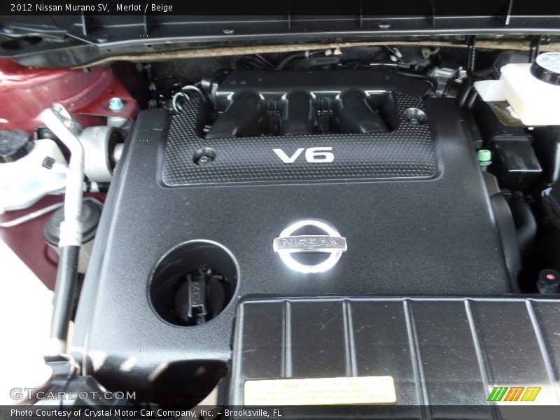 Merlot / Beige 2012 Nissan Murano SV