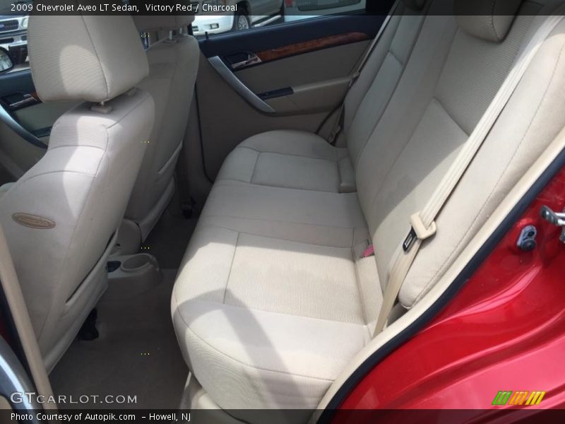 Victory Red / Charcoal 2009 Chevrolet Aveo LT Sedan