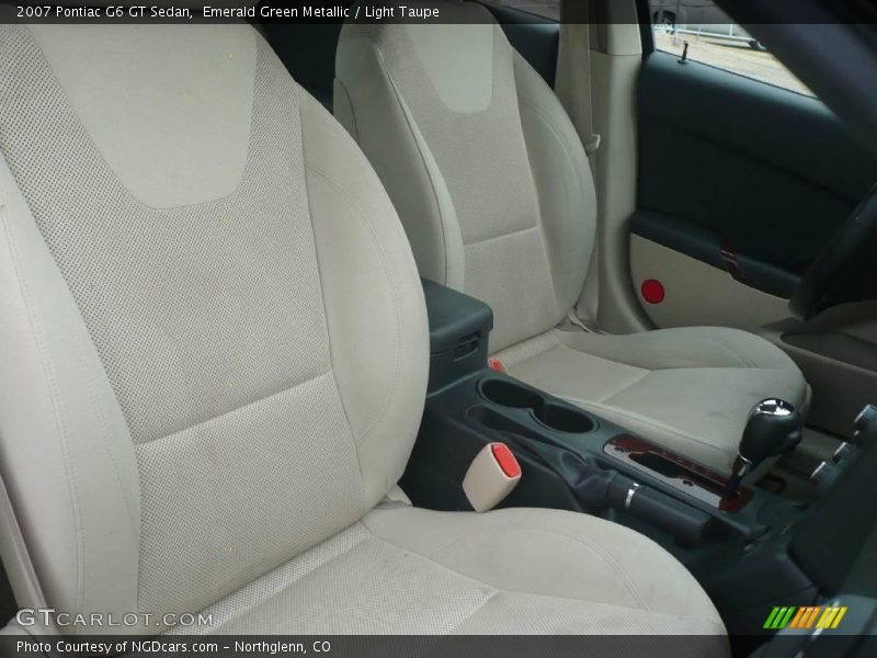 Emerald Green Metallic / Light Taupe 2007 Pontiac G6 GT Sedan