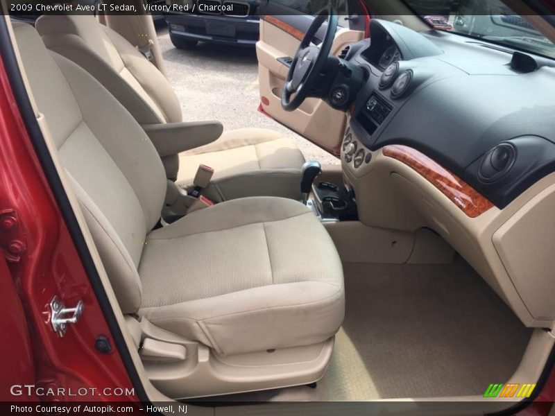 Victory Red / Charcoal 2009 Chevrolet Aveo LT Sedan