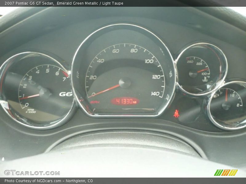 Emerald Green Metallic / Light Taupe 2007 Pontiac G6 GT Sedan