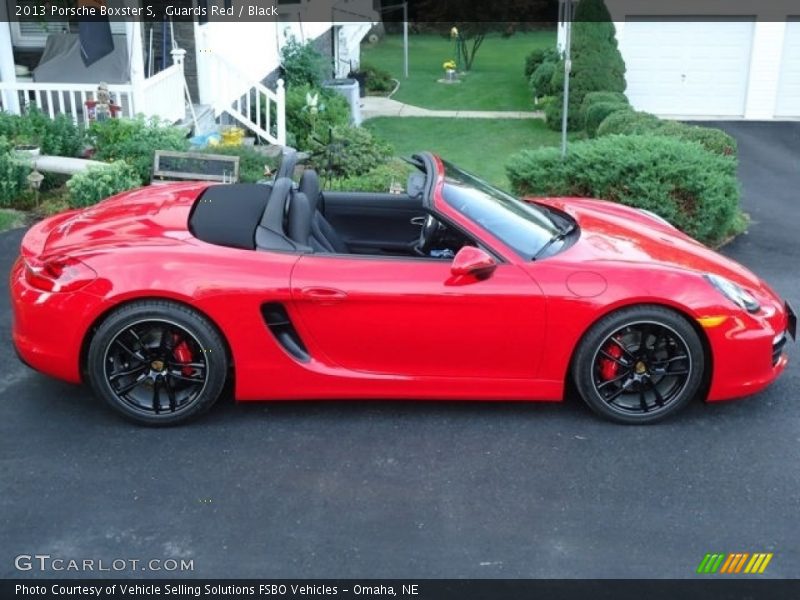 Guards Red / Black 2013 Porsche Boxster S