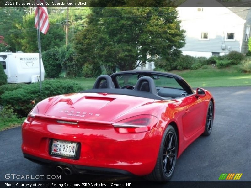 Guards Red / Black 2013 Porsche Boxster S