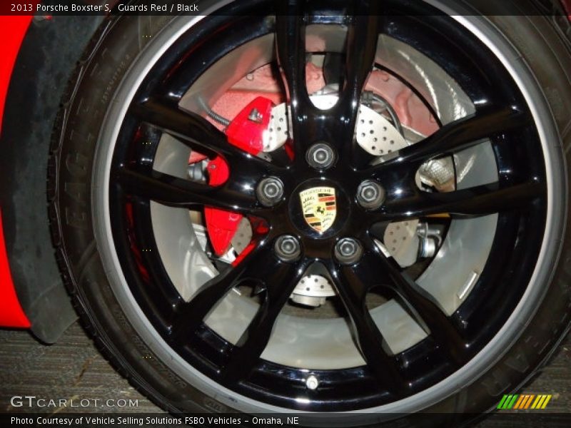 Guards Red / Black 2013 Porsche Boxster S