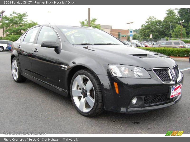 Panther Black Metallic / Onyx 2008 Pontiac G8 GT