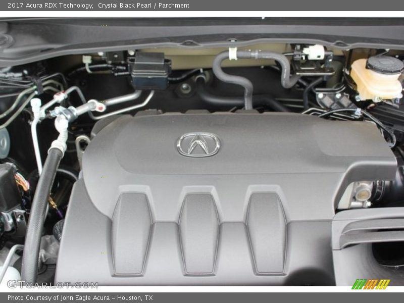 Crystal Black Pearl / Parchment 2017 Acura RDX Technology
