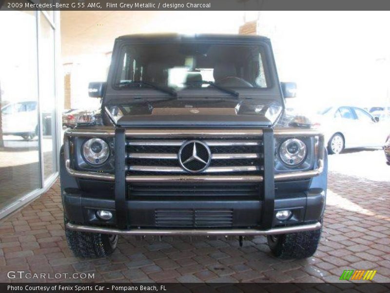 Flint Grey Metallic / designo Charcoal 2009 Mercedes-Benz G 55 AMG