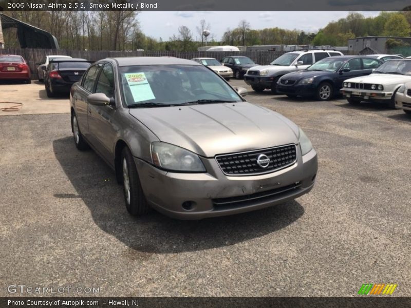 Smoke Metallic / Blond 2006 Nissan Altima 2.5 S