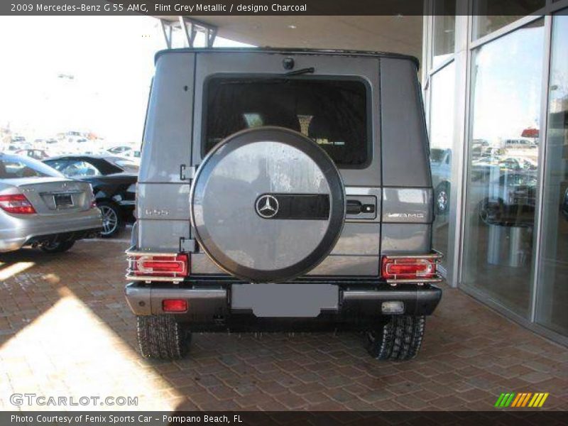 Flint Grey Metallic / designo Charcoal 2009 Mercedes-Benz G 55 AMG