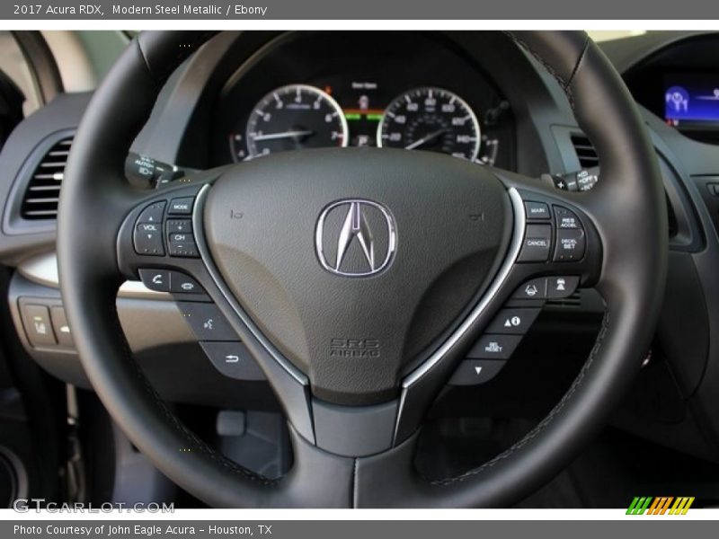 Modern Steel Metallic / Ebony 2017 Acura RDX