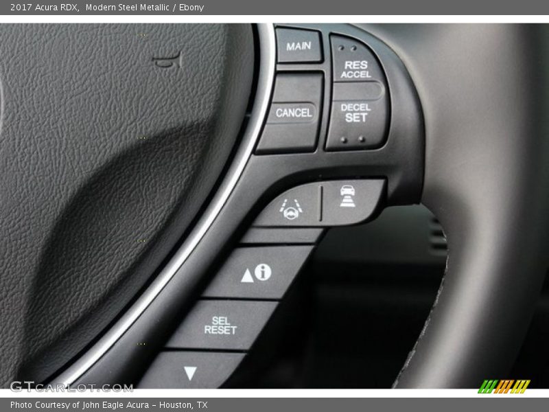 Modern Steel Metallic / Ebony 2017 Acura RDX