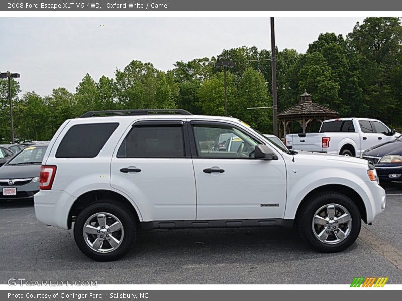 Oxford White / Camel 2008 Ford Escape XLT V6 4WD