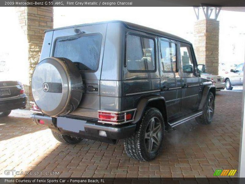 Flint Grey Metallic / designo Charcoal 2009 Mercedes-Benz G 55 AMG