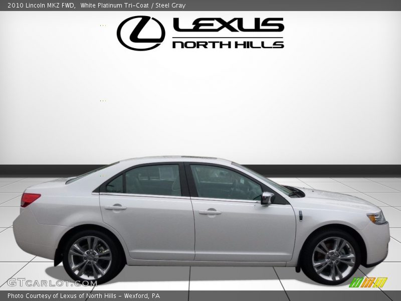 White Platinum Tri-Coat / Steel Gray 2010 Lincoln MKZ FWD