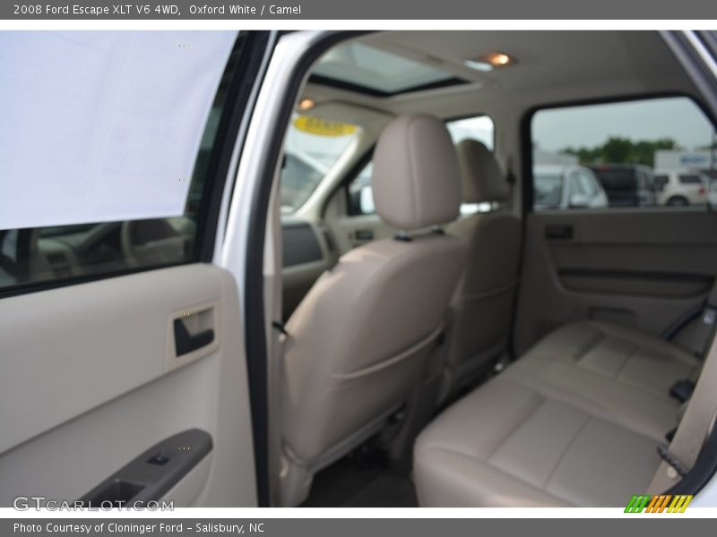 Oxford White / Camel 2008 Ford Escape XLT V6 4WD