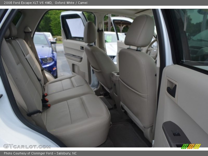 Oxford White / Camel 2008 Ford Escape XLT V6 4WD