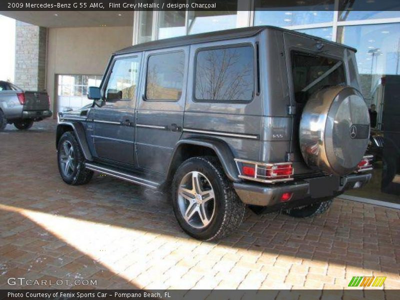 Flint Grey Metallic / designo Charcoal 2009 Mercedes-Benz G 55 AMG