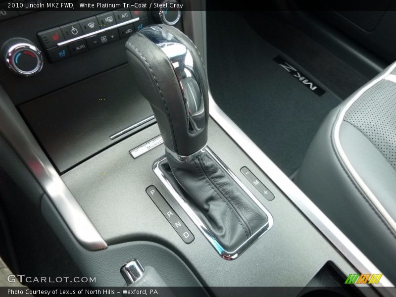 White Platinum Tri-Coat / Steel Gray 2010 Lincoln MKZ FWD