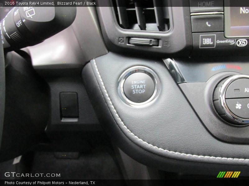 Controls of 2016 RAV4 Limited