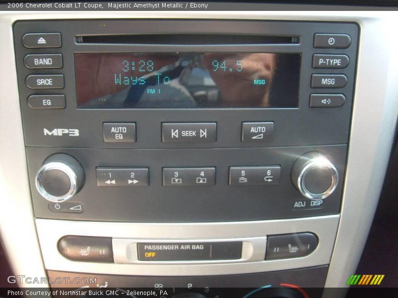 Majestic Amethyst Metallic / Ebony 2006 Chevrolet Cobalt LT Coupe