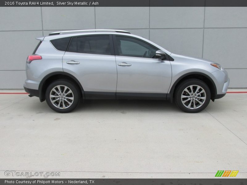 Silver Sky Metallic / Ash 2016 Toyota RAV4 Limited