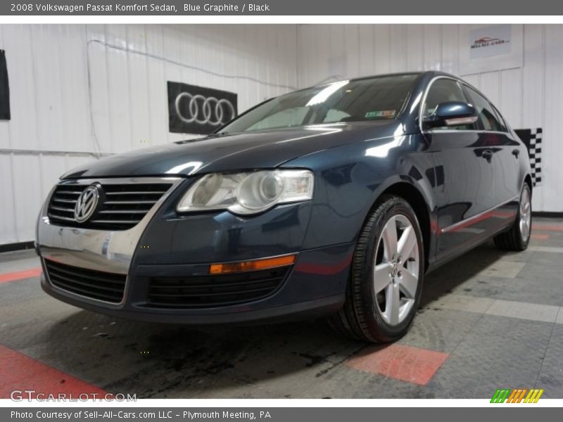 Blue Graphite / Black 2008 Volkswagen Passat Komfort Sedan