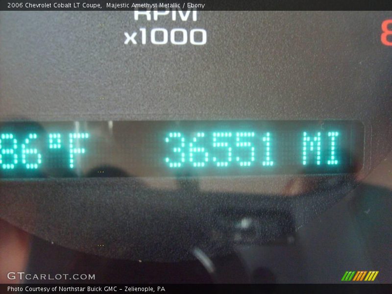 Majestic Amethyst Metallic / Ebony 2006 Chevrolet Cobalt LT Coupe