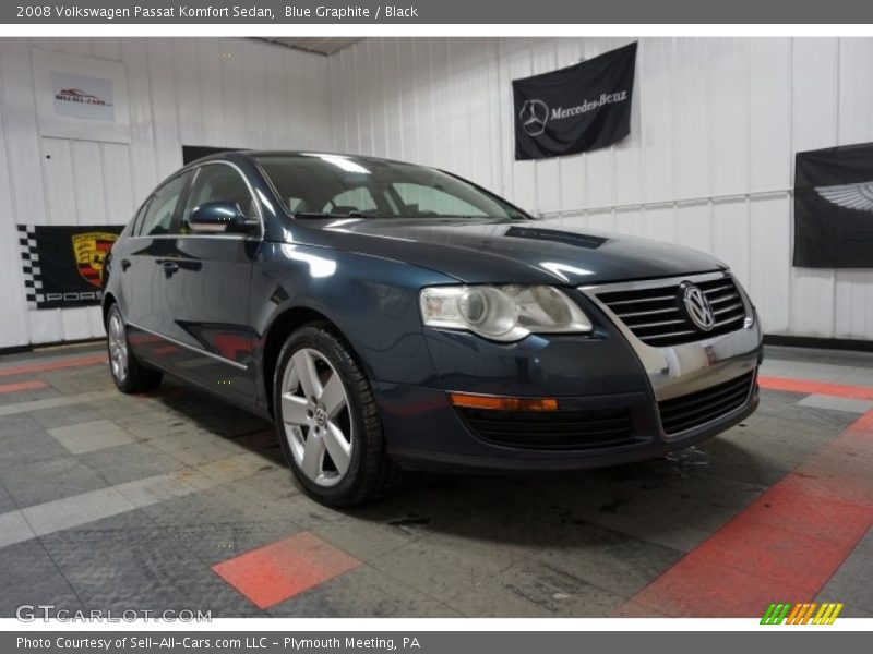 Blue Graphite / Black 2008 Volkswagen Passat Komfort Sedan